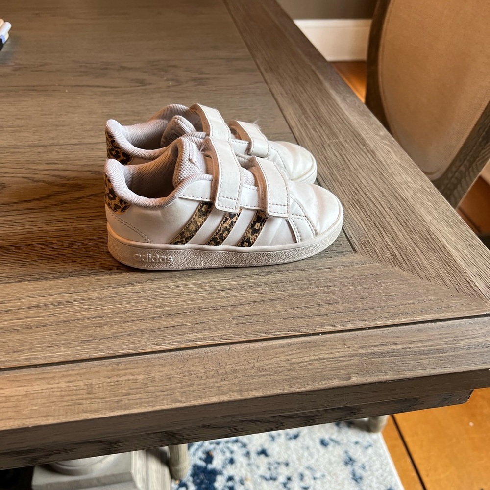 Adidas Kids Leopard Stripe Sneakers
